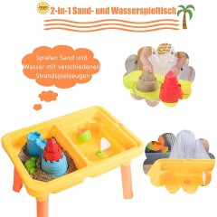 COSTWAY® Kinderspieltisch Sand- und Wasserspieltisc Детский игровой стол Игровой стол с песком и водой