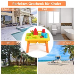COSTWAY® Kinderspieltisch Sand- und Wasserspieltisc Детский игровой стол Игровой стол с песком и водой