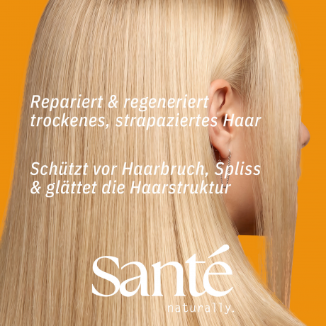 SANTE Deep Repair Shampoo, 950 ml, Санте Восстанавливающий шампунь Deep Repair для сухих и повреждённых волос со скваланом и протеинами, 950 мл