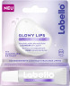 Labello Glowy Lips, Бесцветный бальзам для губ с гиалуроновой кислотой и глицерином для увлажнения и глянцевого блеска, 10 мл