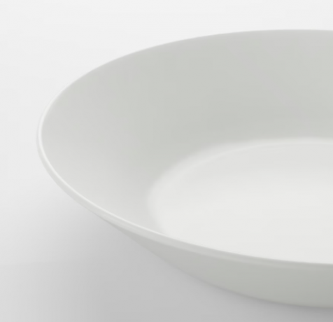Ikea OFTAST Tiefer Teller, weiss 20 cm, 5st, Икеа ОФТАСТ Тарелка глубокая, цвет белый, 20 см, 5 штук
