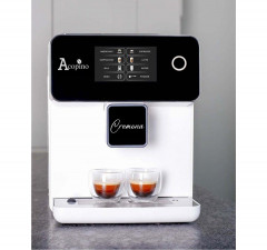 Acopino Acopino Kaffeevollautomat Acopino Cremona Kaffeevollautomat mit Milchsystem One Touch, One Touch Bedienung, grosses 5-Zoll LCD-Display, leichte Reinigung Schwarz Полностью автоматическая кофемашина Acopino Полностью автоматическая кофемашина Acopi
