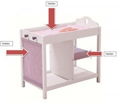 Roba Puppenkommode Fienchen Комод для кукол Финхен