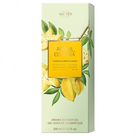 4711 Acqua Colonia Starfruit & White Flowers Aroma Shower Gel Гель для душа с ароматом
