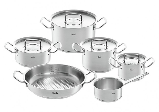 Fissler Fissler Topfset 5-tlg. Original Profi Collection + gratis Servierpfanne 28cm edelstahl Набор горшков Fissler, 5 штук. Original Profi Collection + бесплатная сервировочная кастрюля 28см.