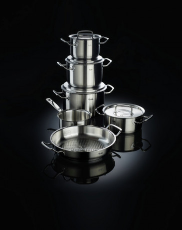 Fissler Fissler Topfset 5-tlg. Original Profi Collection + gratis Servierpfanne 28cm edelstahl Набор горшков Fissler, 5 штук. Original Profi Collection + бесплатная сервировочная кастрюля 28см.