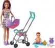 Mattel Barbie Skipper Babysitters Inc.“-Puppe und Kinderwagen-Spielset Набор для игр с куклой и коляской Barbie Skipper Babysitters Inc.