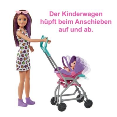 Mattel Barbie Skipper Babysitters Inc.“-Puppe und Kinderwagen-Spielset Набор для игр с куклой и коляской Barbie Skipper Babysitters Inc.