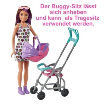 Mattel Barbie Skipper Babysitters Inc.“-Puppe und Kinderwagen-Spielset Набор для игр с куклой и коляской Barbie Skipper Babysitters Inc.