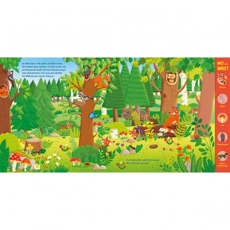 Tessloff Verlag WO ist WAS? Was wimmelt in Wald und Wiese? Где есть что? Что роится в лесу и на лугу?