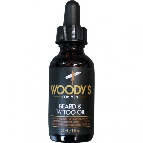 Woody's Beard & Tattoo Oil  Масло для бороды и татуировки