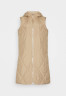 Tommy Hilfiger SORONA LONG VEST Waistcoat beige SORONA LONG VEST Жилет на талии бежевый