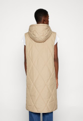 Tommy Hilfiger SORONA LONG VEST Waistcoat beige SORONA LONG VEST Жилет на талии бежевый