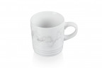 Le Creuset LE CREUSET Kaffeebecher WHITE MARBLE Weiss Кофейная кружка LE CREUSET БЕЛЫЙ МРАМОР