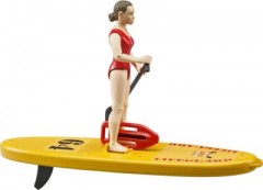 Bruder bworld Set Life Guard mit stand Up Paddle bworld Set Life Guard со стоячим веслом