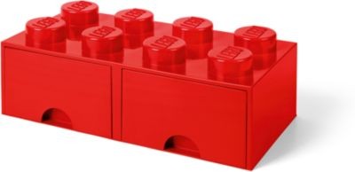 LEGO LEGO Aufbewahrungsbox 8er rot mit Schublade, 50 x 25 x 18 cm Ящик для хранения LEGO 8 красный с выдвижным ящиком, 50 x 25 x 18 см