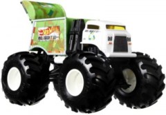 Mattel Hot Wheels Monster Trucks 1:24 Die-Cast Will Trash It All Hot Wheels Monster Trucks 1:24 Литой под давлением уничтожит все