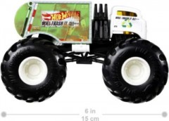 Mattel Hot Wheels Monster Trucks 1:24 Die-Cast Will Trash It All Hot Wheels Monster Trucks 1:24 Литой под давлением уничтожит все