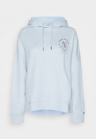 Tommy Hilfiger NYC ROUNDALL HOODIE Sweatshirt breezy blue heather NYC ROUNDALL HOODIE Толстовка свежий голубой вереск