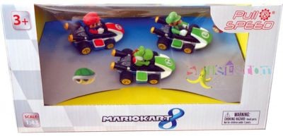 Carrera Pull  Speed MARIO KART 8 3er Pack Pull Speed ????MARIO KART 8 3 Pack