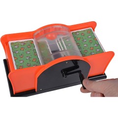 Noris Karten-Mischmaschine manuell Руководство по перемешиванию карт