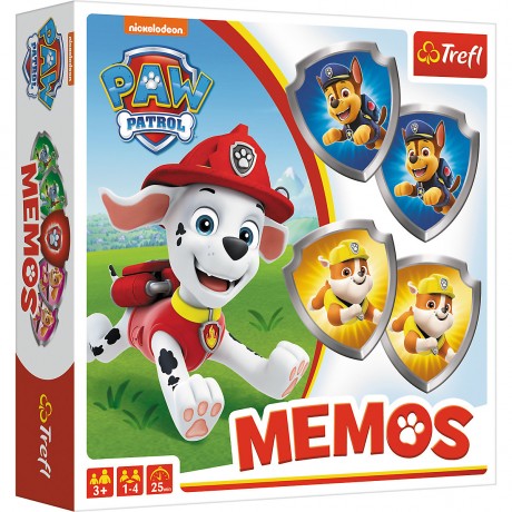 Trefl Memo PAW Patrol Памятка Щенячий патруль