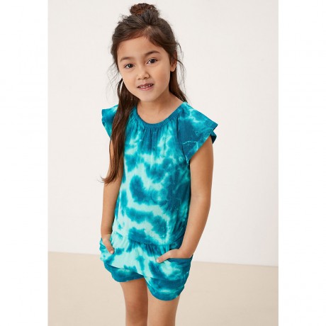 s.Oliver Jumpsuit mit Batik-Muster Overalls fur Madchen Комбинезон с узором тай-дай Комбинезон для девочки