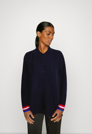 Tommy Hilfiger POP CUFF Button-down blouse desert sky POP CUFF Блузка на пуговицах небо пустыни