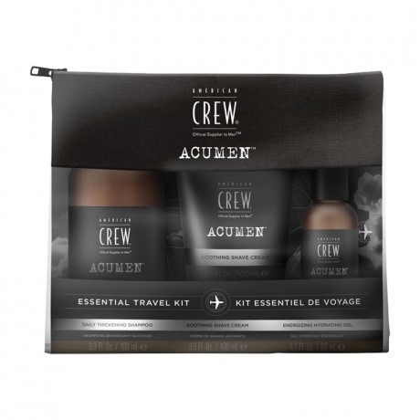 American Crew Travel Set 100ml + 100ml + 50ml 1 St. Дорожный набор 100мл + 100мл + 50мл 1 шт.
