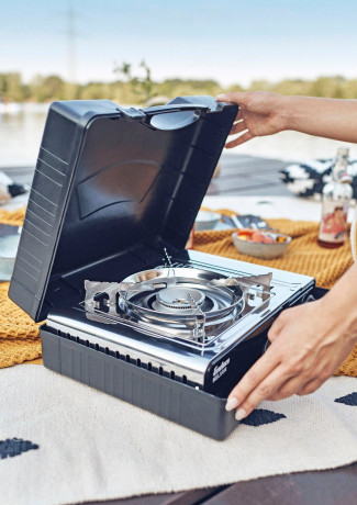 Enders Enders Gaskocher Nelson, (mit Tragekoffer), fur Ventilkartusche 227 g  Газовая плита Enders Nelson, (с футляром), для картриджа с клапаном 227 г