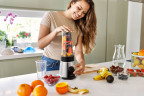 Linsar Smoothie-Maker Geschwindigkeitsregler, 4-flugeliges Messer  Производитель смузи Linsar с регулировкой скорости, нож с 4 лезвиями
