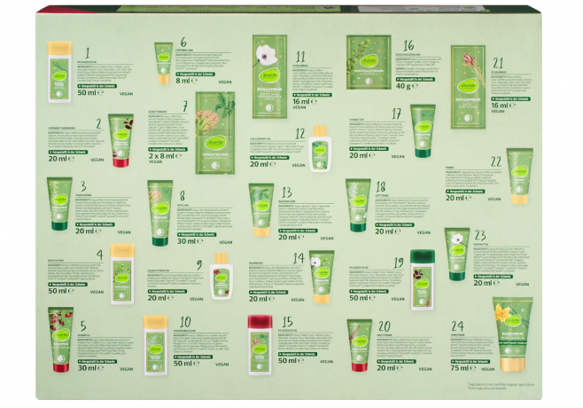 SET: Alverde NATURKOSMETIK Adventskalender + BALEA Adventskalender Адвент-календарь 2025 НАБОР Адвент-календарей 2025 BALEA + ALVERDE NATURKOSMETIK 2025, 24 + 24 бьюти сюрприза