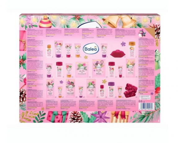 SET: Alverde NATURKOSMETIK Adventskalender + BALEA Adventskalender Адвент-календарь 2025 НАБОР Адвент-календарей 2025 BALEA + ALVERDE NATURKOSMETIK 2025, 24 + 24 бьюти сюрприза