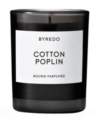 Byredo Cotton Poplin Candle, Комнатная свеча 70 г
