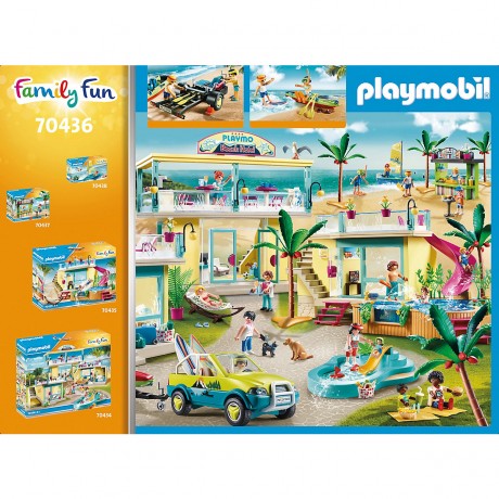 PLAYMOBIL PLAYMOBIL 70436 Strandauto mit Kanuanhanger PLAYMOBIL 70436 Beach Car с прицепом для каноэ