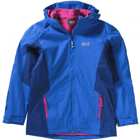 Jack Wolfskin Kinder 3in1 Outdoorjacke GRIVLA Детская уличная куртка 3в1 GRIVLA