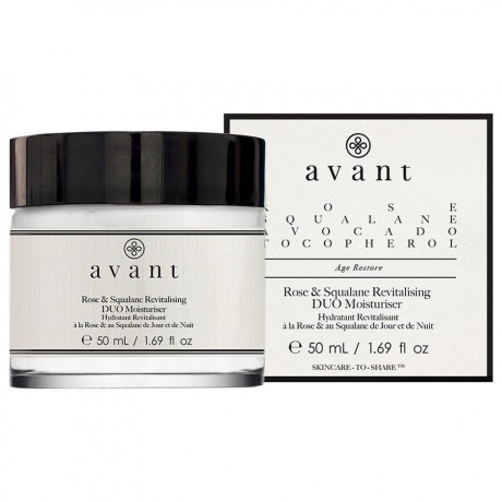Avant Skincare Avant Age Restore Rose & Squalane Revitalising DUO Moisturiser Avant Age Restore Rose & Squalane Восстанавливающий увлажняющий крем DUO