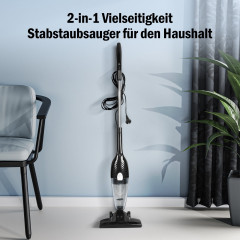 IBETTER IBETTER Akku-Hand-und Stielstaubsauger Handstaubsauger, Autostaubsauger,Staubsauger mit Kabel, 2 in 1 Multifunktionaler Handstaubsauger,Leistungsstarker Handstaubsauger fur Nass und Trocken Schwarz Беспроводной ручной пылесос IBETTER, ручной пылес