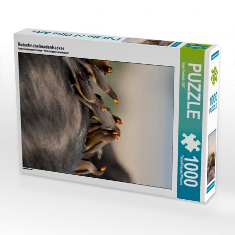 CALVENDO Puzzle CALVENDO Puzzle Rotschnabelmadenhacker Пазл CALVENDO Puzzle Измельчитель красноклювого опарыша