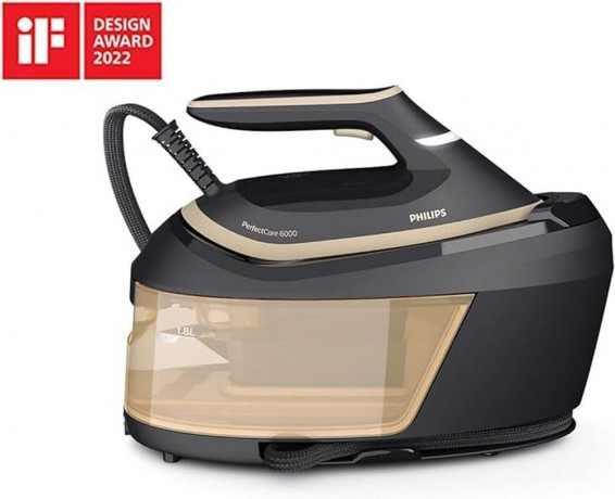 Philips Philips Dampfbugelstation Domestic Bugeleisen, mit Dampfstation,Dampf,8 bar, 1,80 ml Wassertank, 1,8 L Tank abnehmbar, Keramiksohle Bugeleisen Dampf, Dampfbugeleisen Паровая гладильная станция Philips Домашний утюг с паровой станцией, паром, 8 ба