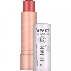 LAVERA Multi Balm Blister Sunrise Rose 04, 5,3 g, Лавера Многофункциональный бальзам для губ, щёк и сияющих акцентов, оттенок Sunrise Rose 04, био-морковь и витамин E, 5,3 г