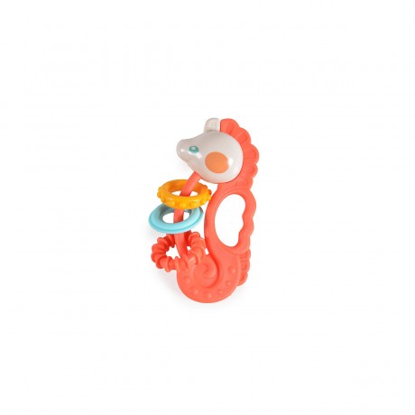 MONI Babyrassel Seepferdchen HE0136 Greifling Beissring Beissringe Детская погремушка морской конек HE0136 цепляющая игрушка прорезыватель для зубов прорезыватель для зубов
