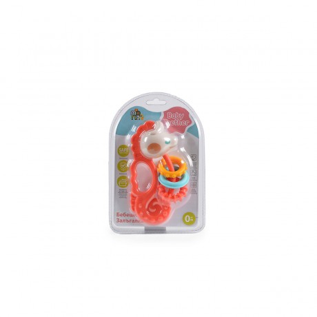 MONI Babyrassel Seepferdchen HE0136 Greifling Beissring Beissringe Детская погремушка морской конек HE0136 цепляющая игрушка прорезыватель для зубов прорезыватель для зубов