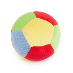 bieco Stoffball mit Rassel Greifling Ball Kleinkind O11 cm Motorikspielball Baby Ball Greiflinge Мяч из ткани с погремушкой