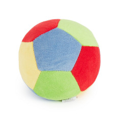 bieco Stoffball mit Rassel Greifling Ball Kleinkind O11 cm Motorikspielball Baby Ball Greiflinge Мяч из ткани с погремушкой