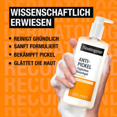 Neutrogena Anti-Pickel Pflegeset, 250 ml / 200 ml + 50 ml, Neutrogena Anti-Pickel Набор для кожи с высыпаниями: очищающий гель 200 мл и увлажняющий крем 50 мл