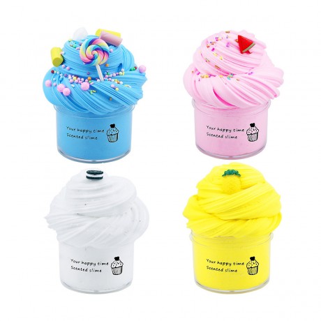 Vetaka Slime Set 4 Stuck fur Kinder Набор лизунов 4 штуки для детей