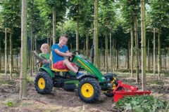 BERG Elektrisch Go-Kart mit XXL-Rahmen John Deere Grun ab 6 Jahren Электрический картинг с рамой XXL John Deere Green от 6 лет