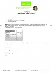 Krauterhaus Sanct Bernhardt Soup Snack "Bella Pomodore" (pack of 10), 200 г