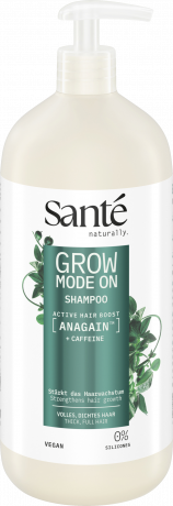SANTE Grow Mode On Shampoo, 950 ml, Санте Шампунь Grow Mode On для ухода за волосами и кожей головы, большой формат, 950 мл
